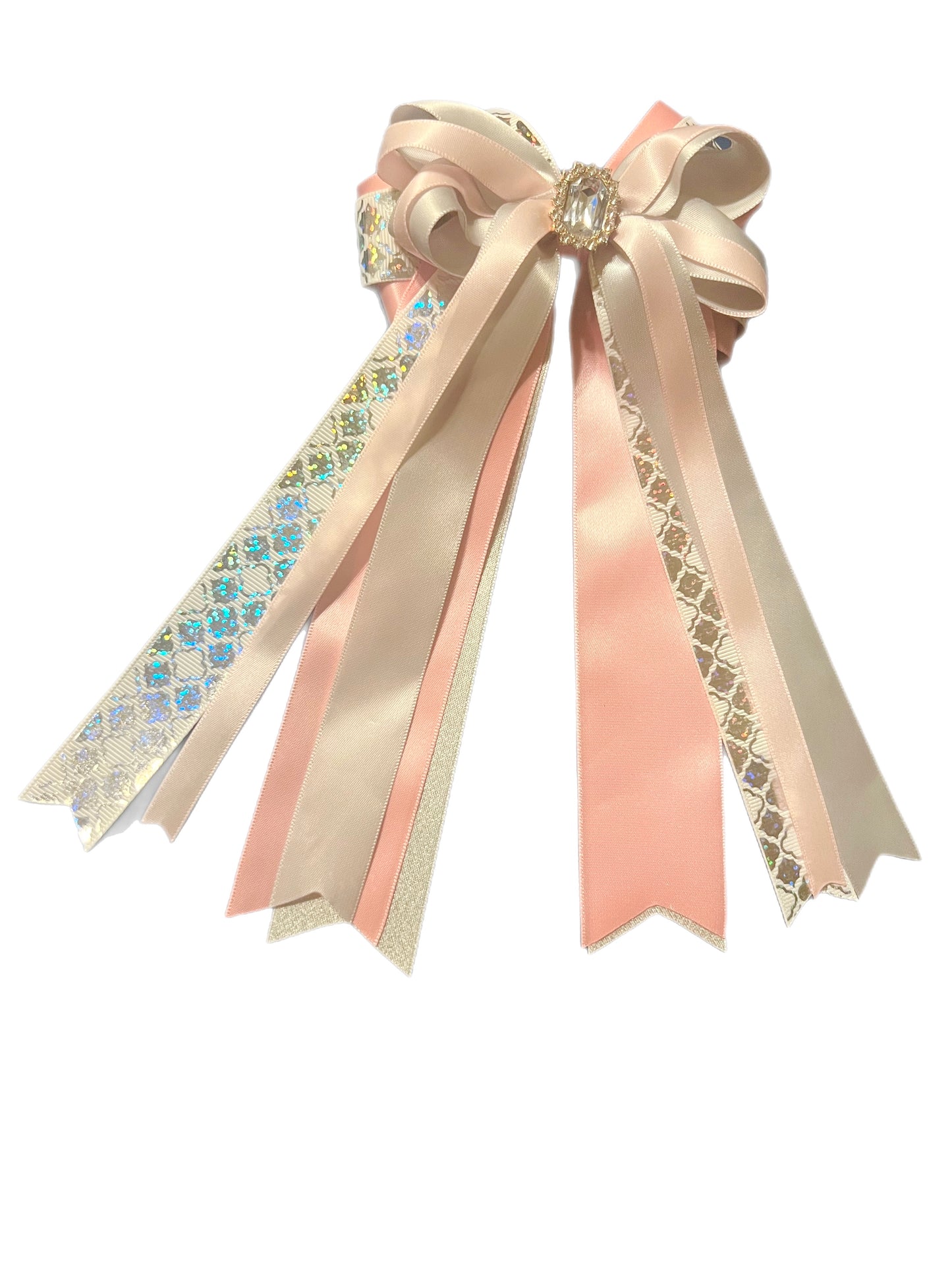 Equestrian Show Bows - Sparkling Pink