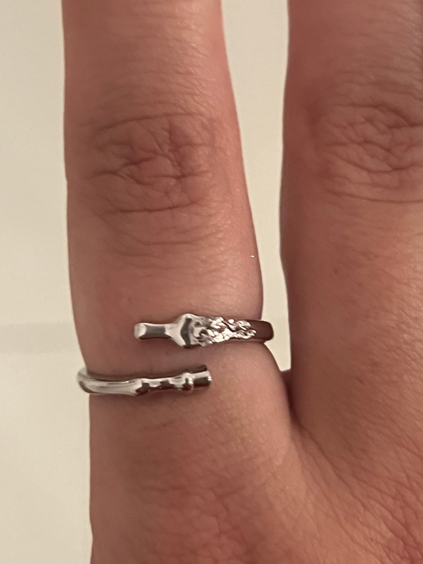 Sterling Silver Adjustable  Equine Harmony Ring