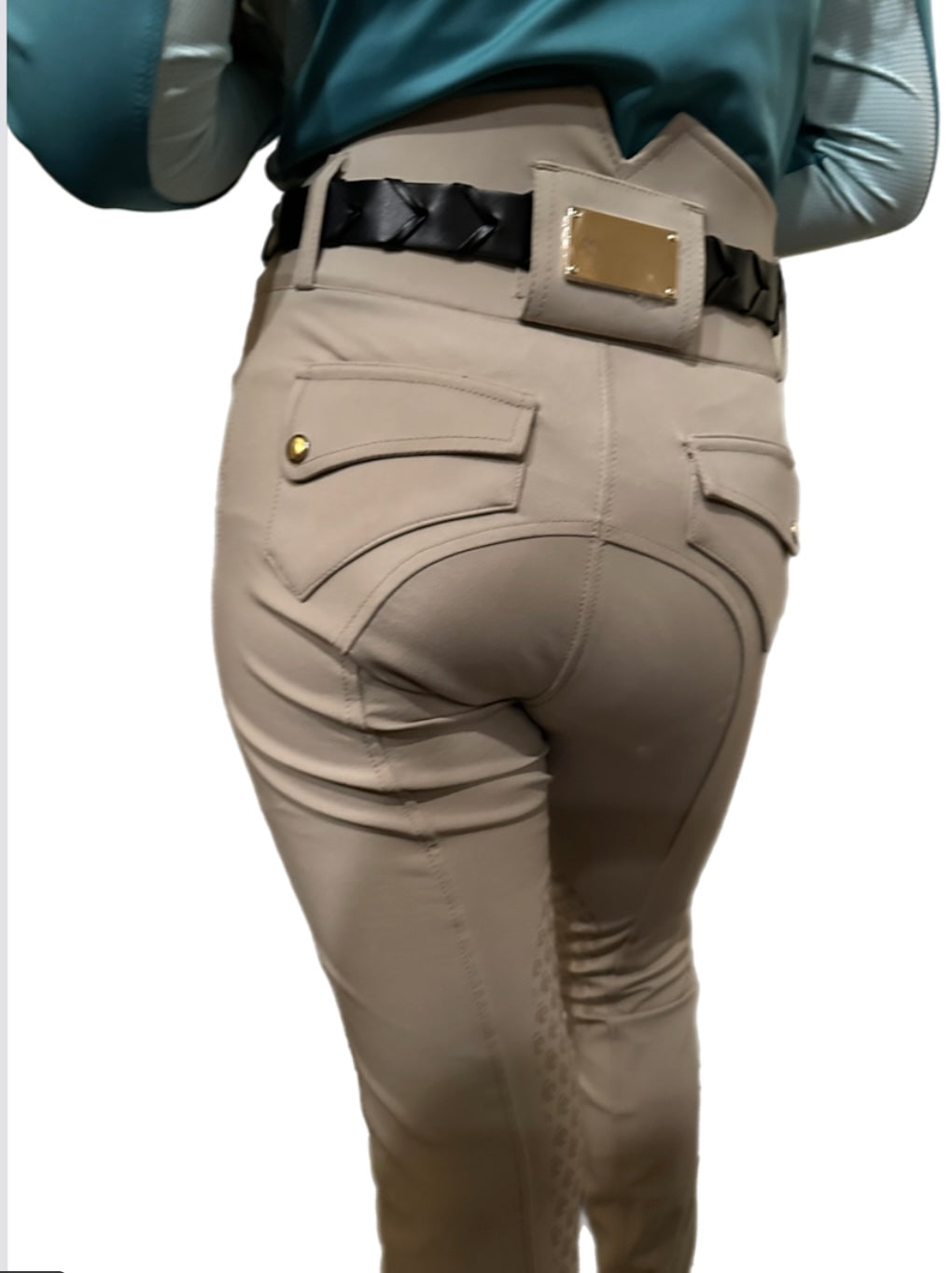 Regal Breeches - Beige Half Silicone