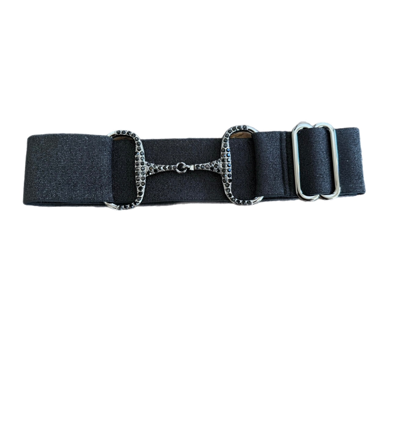 Glam Bit Belt - Black Sparkle