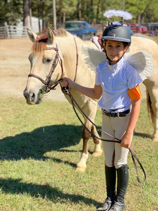 Serene Riding Breeches - Light Beige - Knee Patch (Youth sizes)