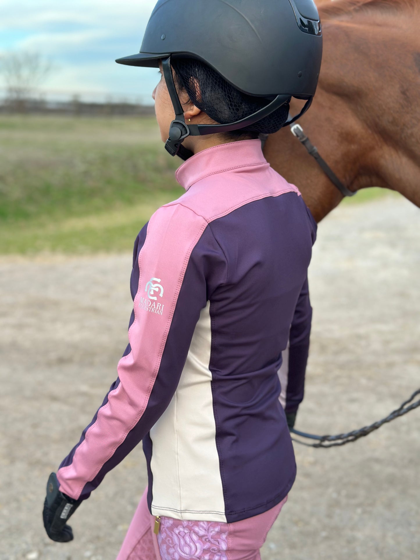 Karma - Youth Equestrian long Sleeve Shirt