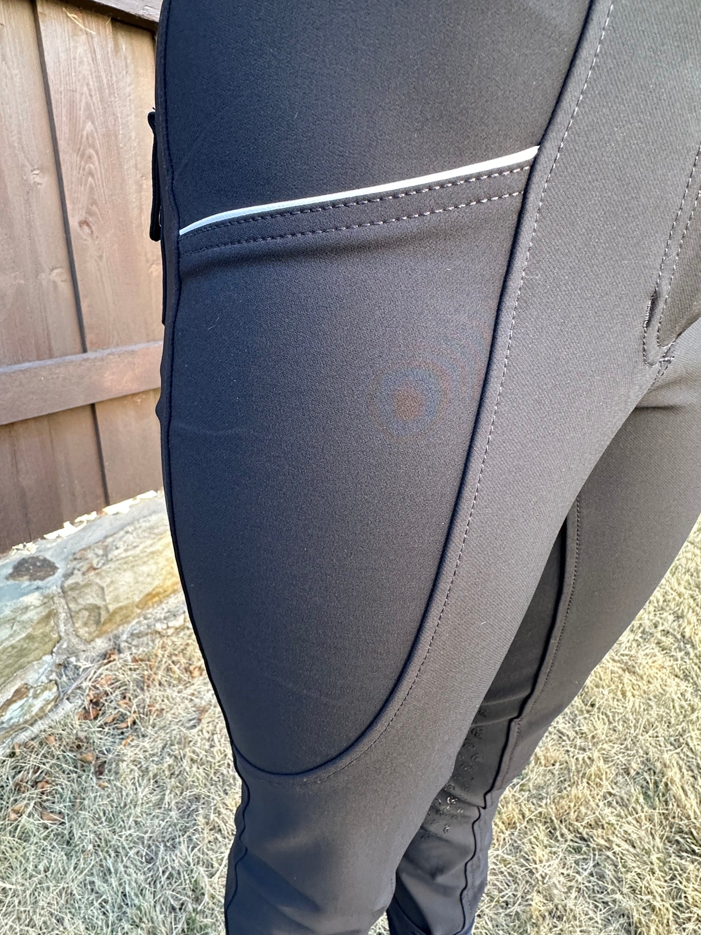 Regal Breeches - Navy Half Seat