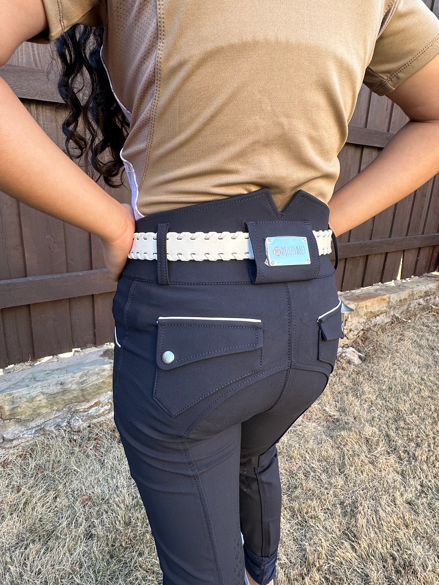 Regal Breeches - Navy Half Seat