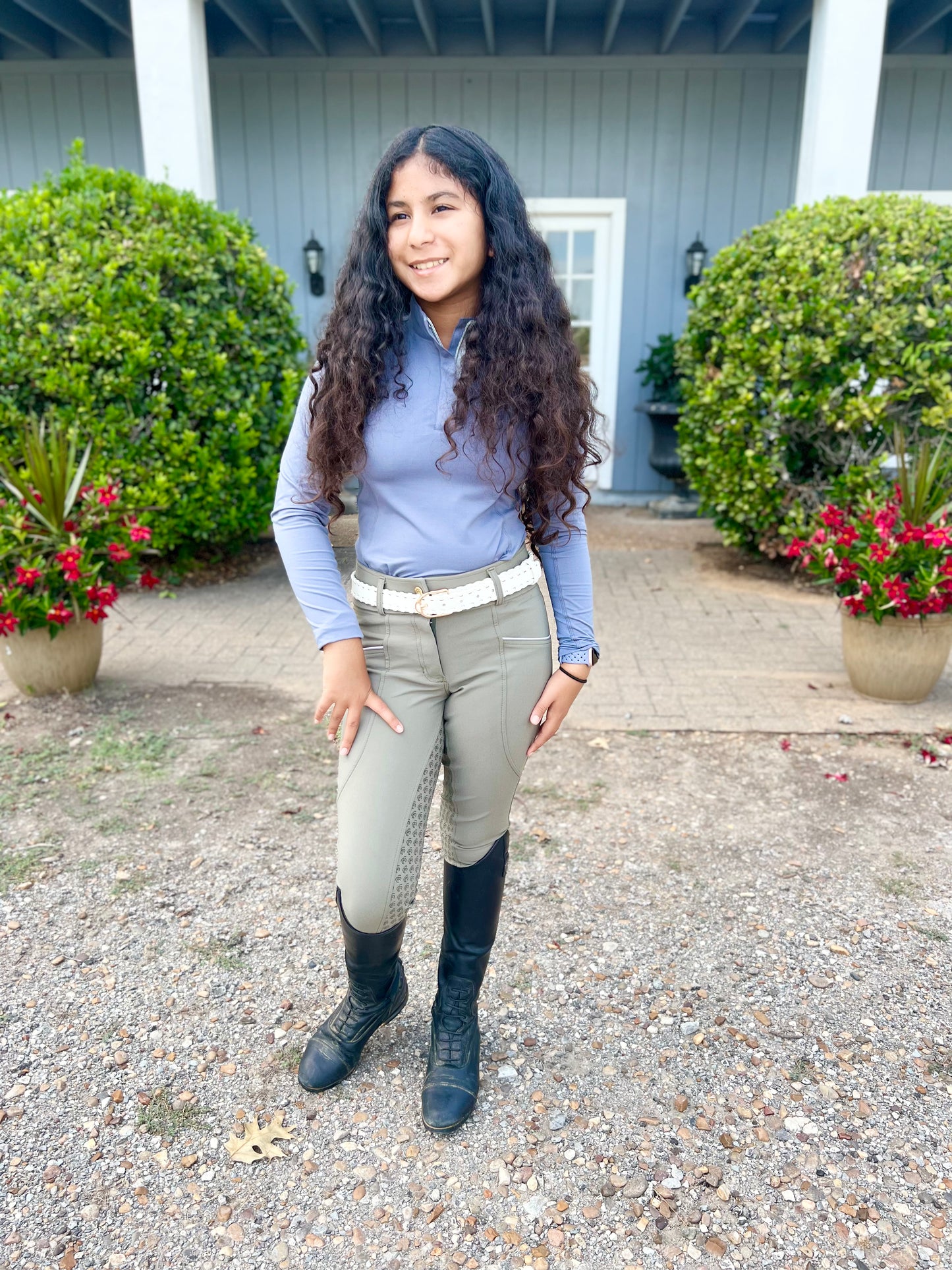 Regal Breeches - Olive/Sage Full Seat