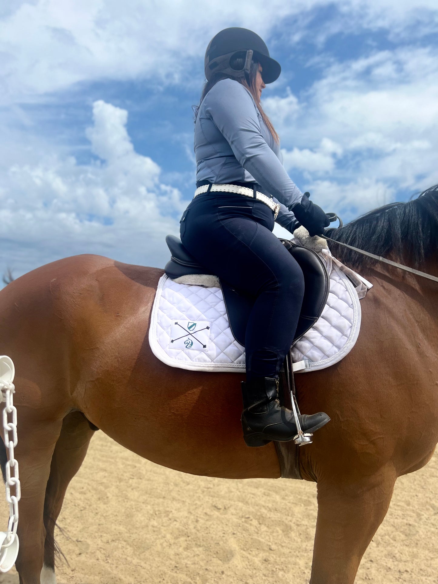 Regal Breeches - Navy Full Seat